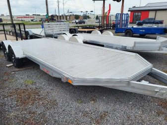 New 2026 ALLURE TRAILERS 81 x18' Tandem Axle Flatbed Trailer