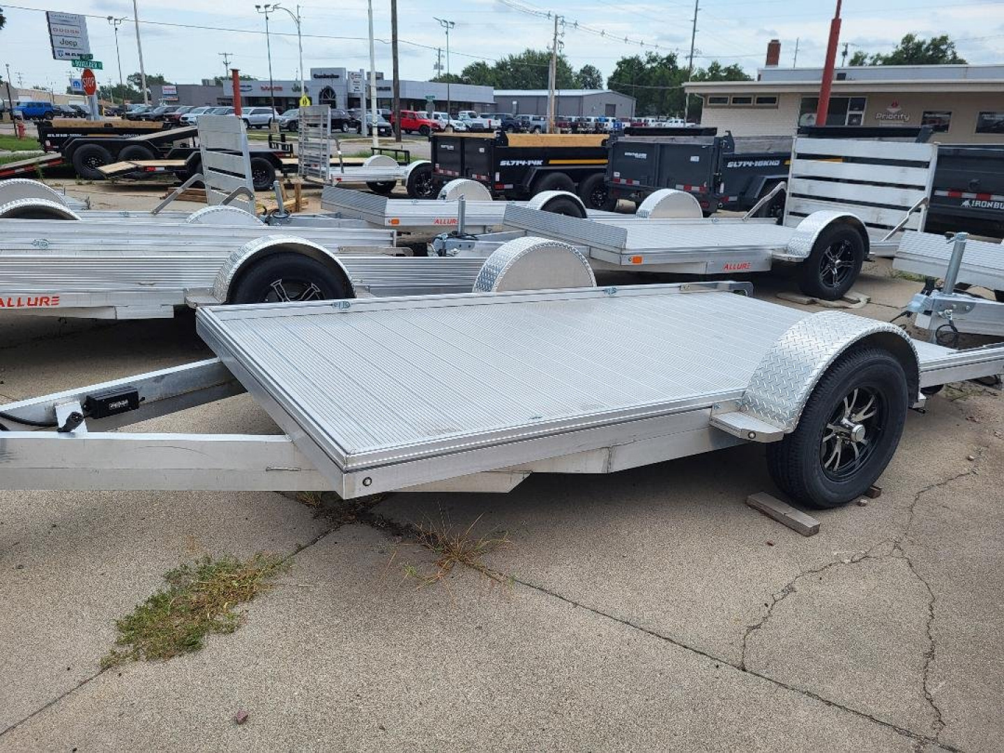 New 2026 Allure Trailers 71"x12'-Single Axle Utility Trailer