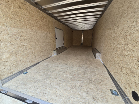New 2026 ALCOM 8.5x24 XLT 10k GVWR-4x4 side door Cargo / Enclosed Trailer