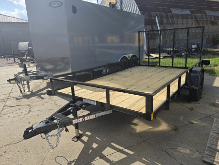 New 2026 Buck Dandy 83"x12' Utility Trailer