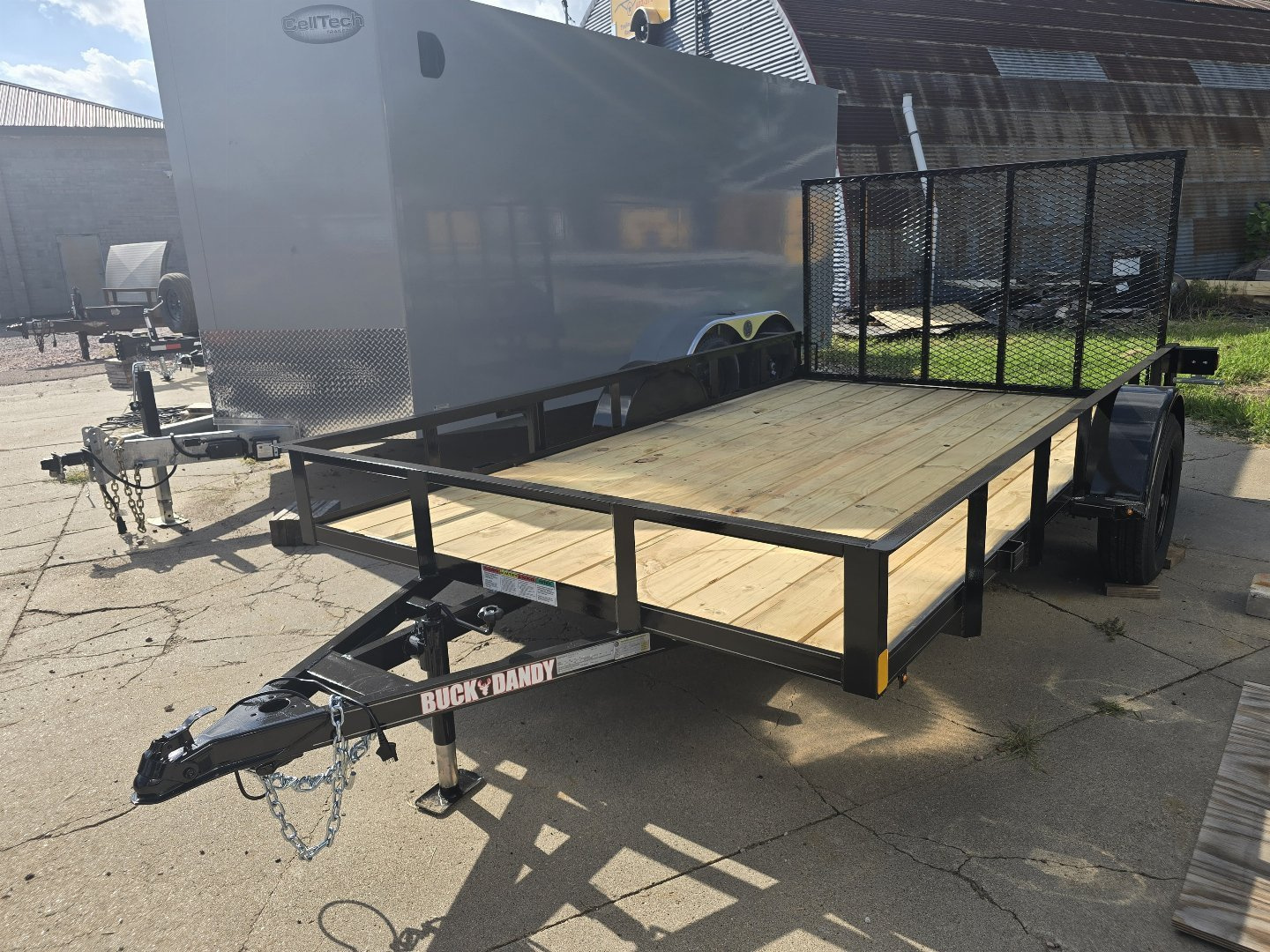 New 2026 Buck Dandy 83"x12' Utility Trailer