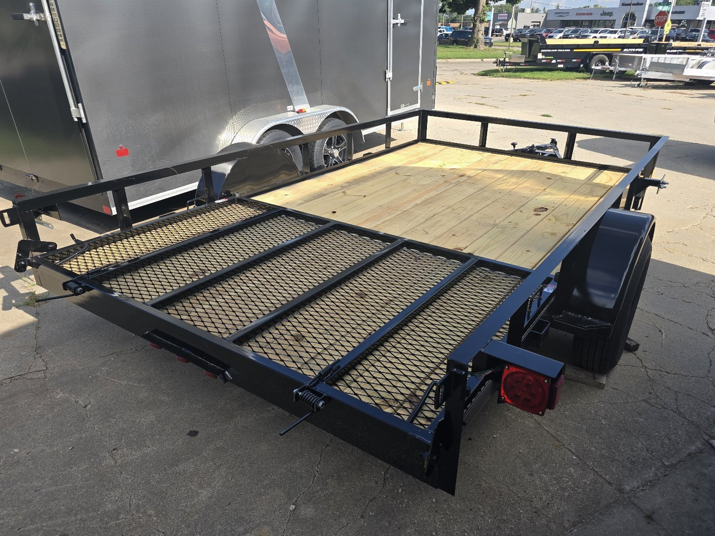 New 2026 Buck Dandy 83"x12' Utility Trailer