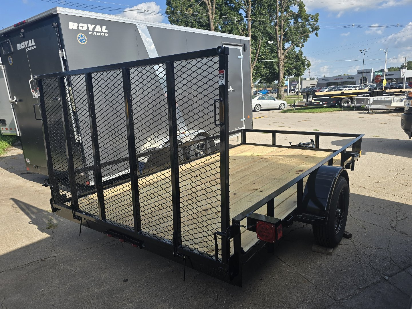 New 2026 Buck Dandy 83"x12' Utility Trailer