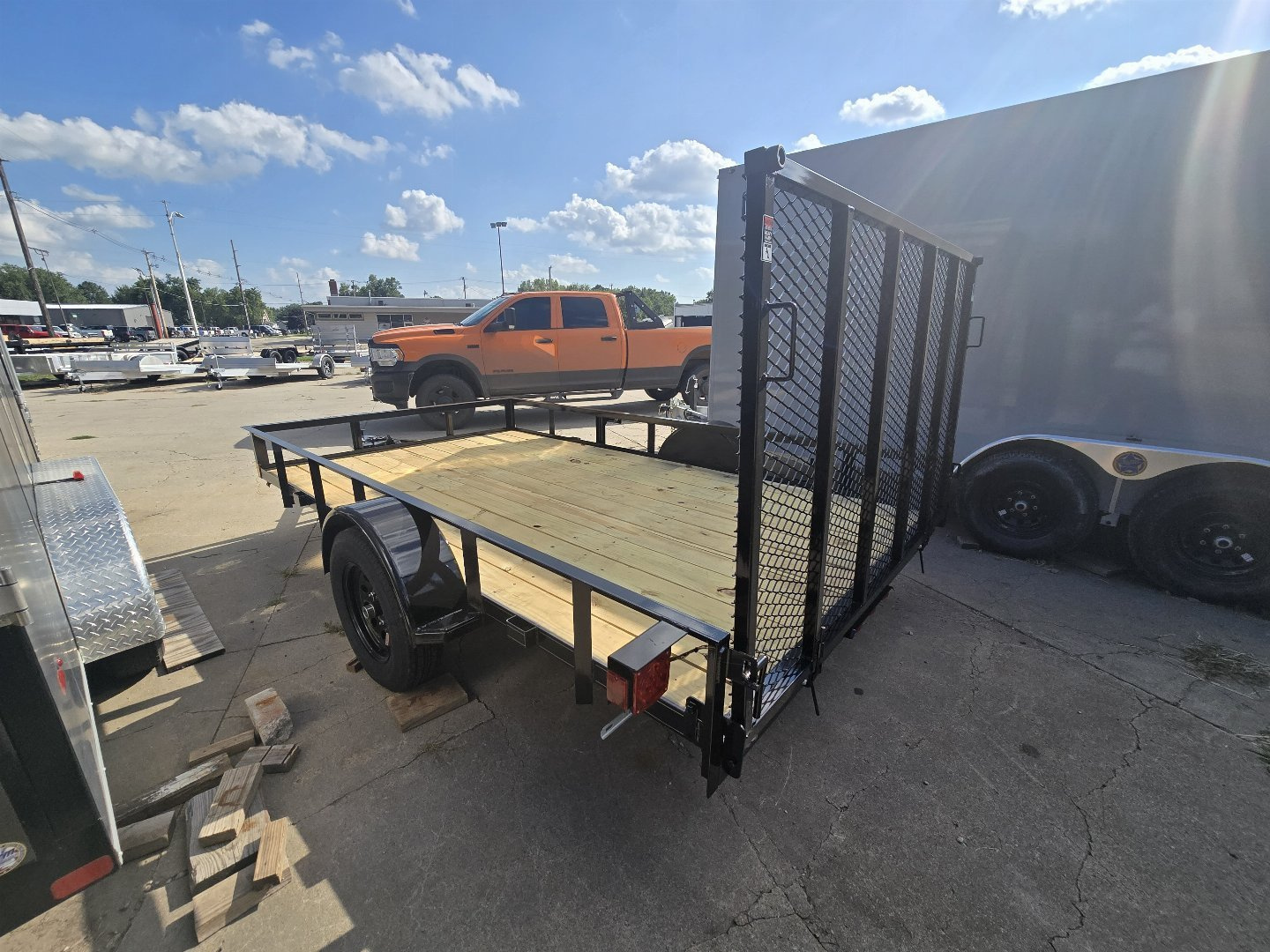 New 2026 Buck Dandy 83"x12' Utility Trailer