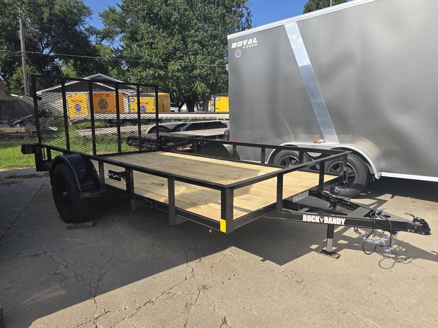 New 2026 Buck Dandy 83"x12' Utility Trailer