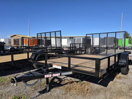New 2026 Buck Dandy 83"x12' Utility Trailer