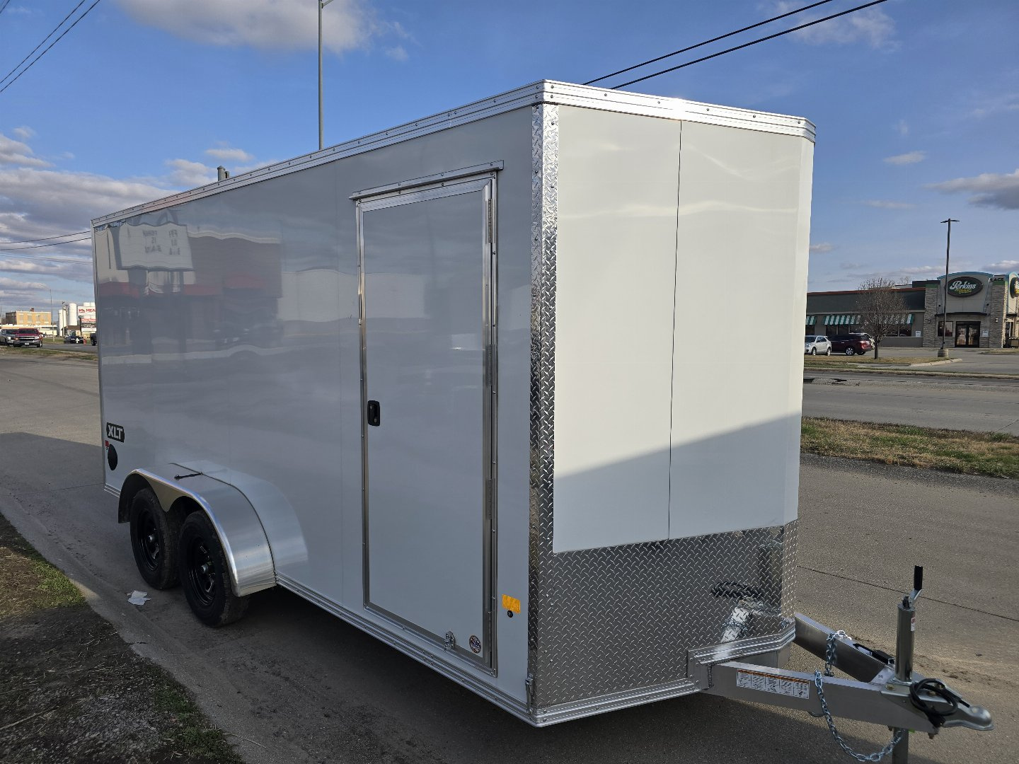 New 2025 ALCOM 7X16 XLT SERIES ALL ALUMINUM FRAME Cargo / Enclosed Trailer
