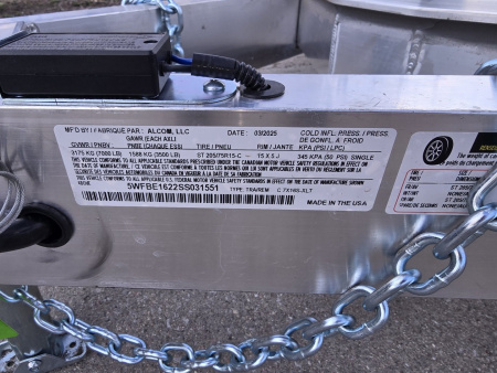 New 2025 ALCOM 7X16 XLT SERIES ALL ALUMINUM FRAME Cargo / Enclosed Trailer