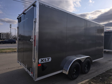 New 2025 ALCOM 7X16 XLT SERIES ALL ALUMINUM FRAME Cargo / Enclosed Trailer