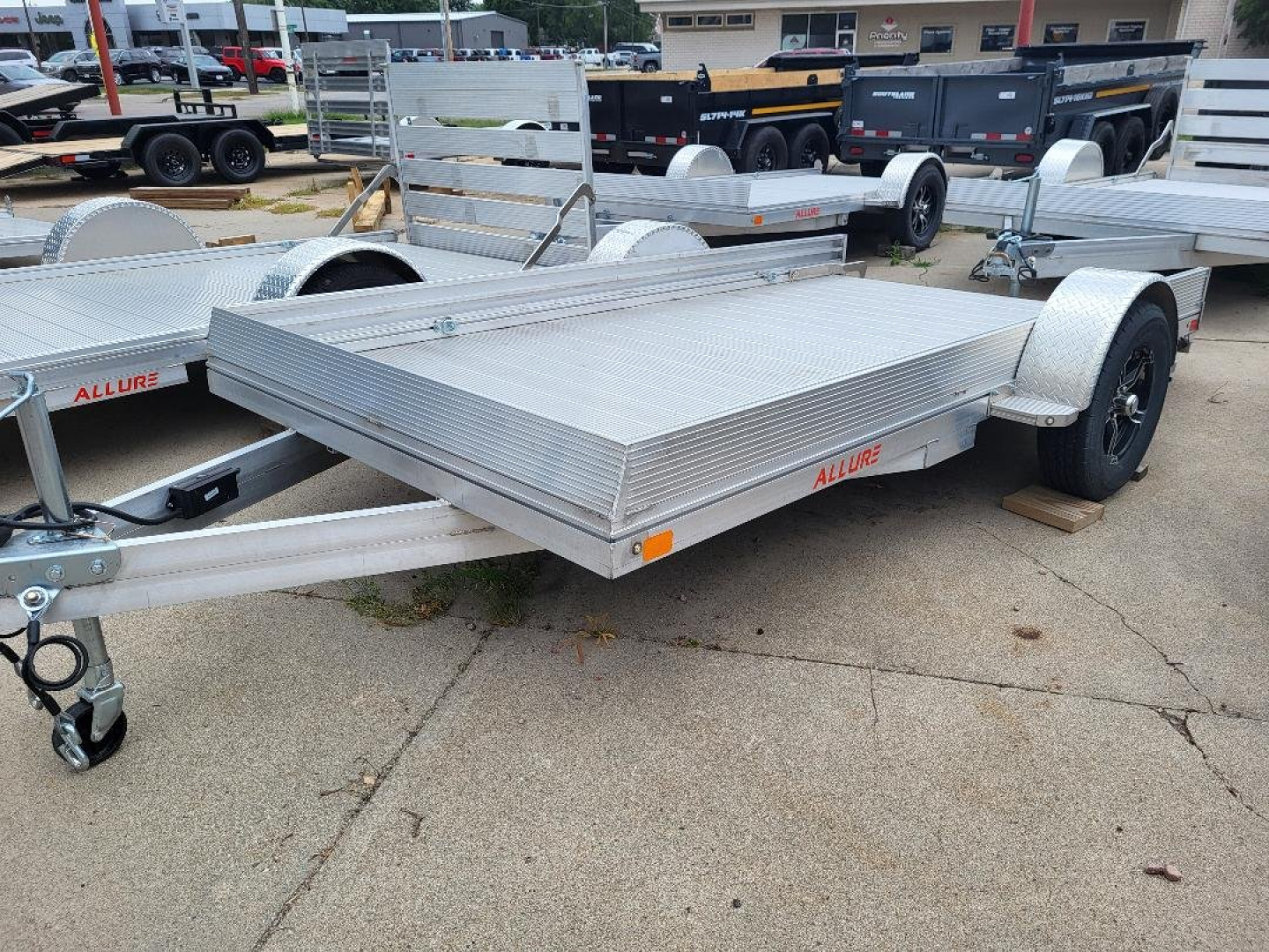 Used 2025 ALLURE TRAILERS 71"X12' UTILITY- with 6" Sides Utility Trailer