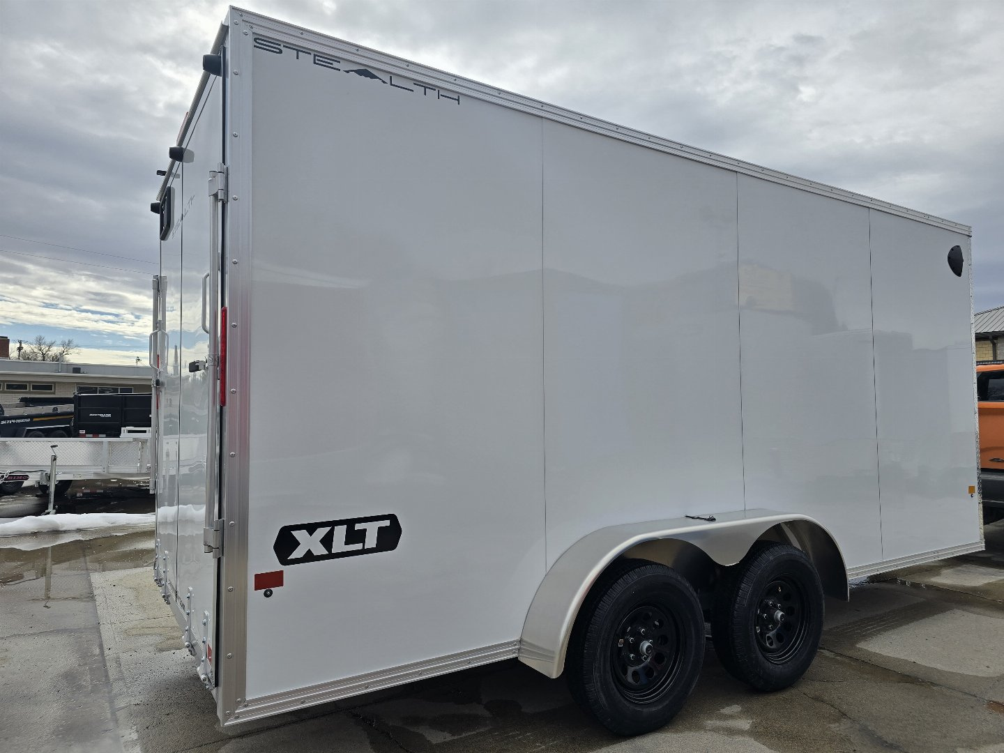 New 2025 ALCOM 7x16 XLT Cargo / Enclosed Trailer/All Aluminum