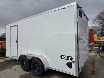 New 2025 ALCOM 7x16 XLT Cargo / Enclosed Trailer/All Aluminum