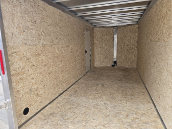 New 2025 ALCOM 7x16 XLT Cargo / Enclosed Trailer/All Aluminum