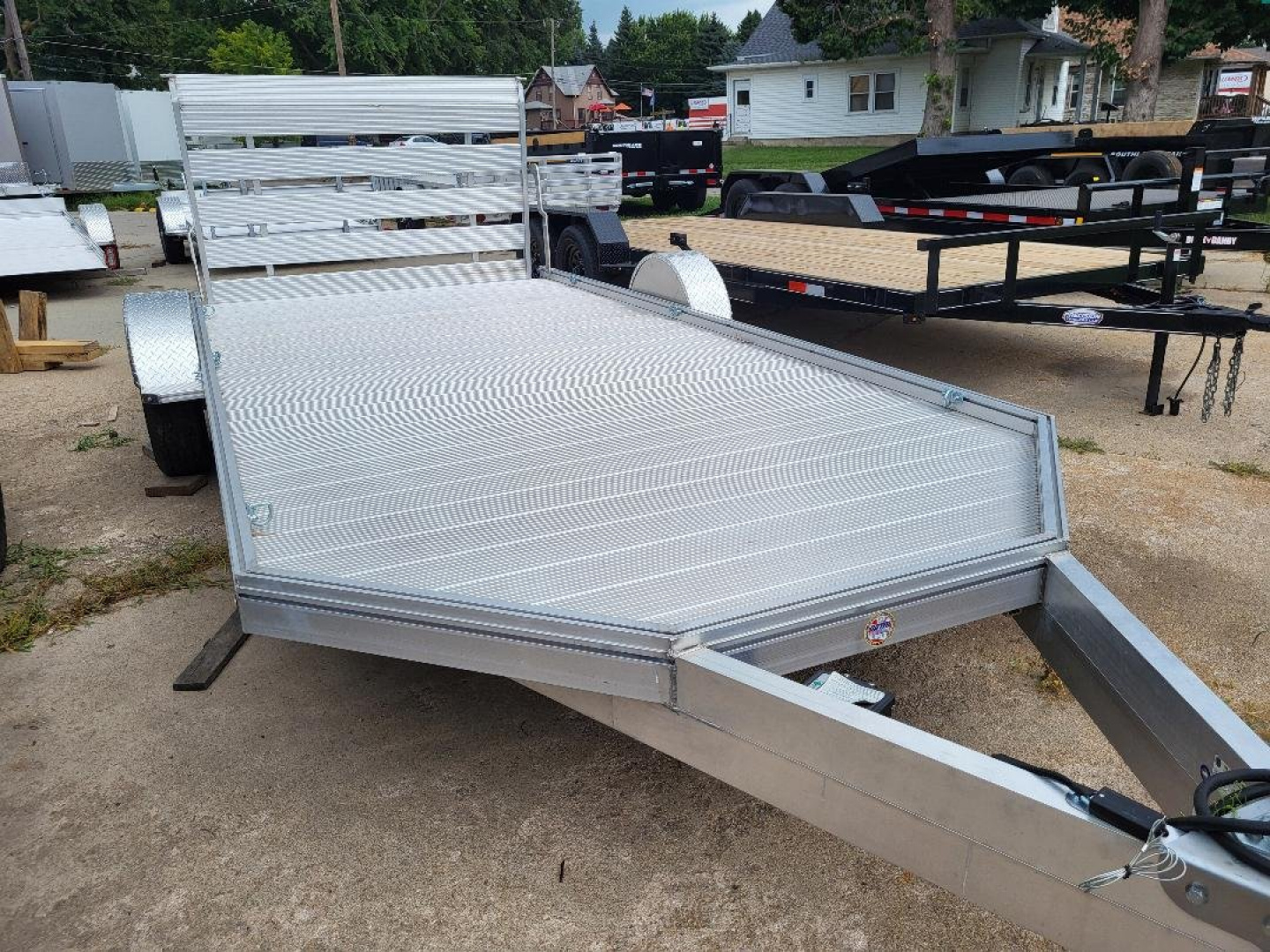 Used 2024 ALLURE TRAILERS ALLURE-81"14' Single Axle Utility Trailer