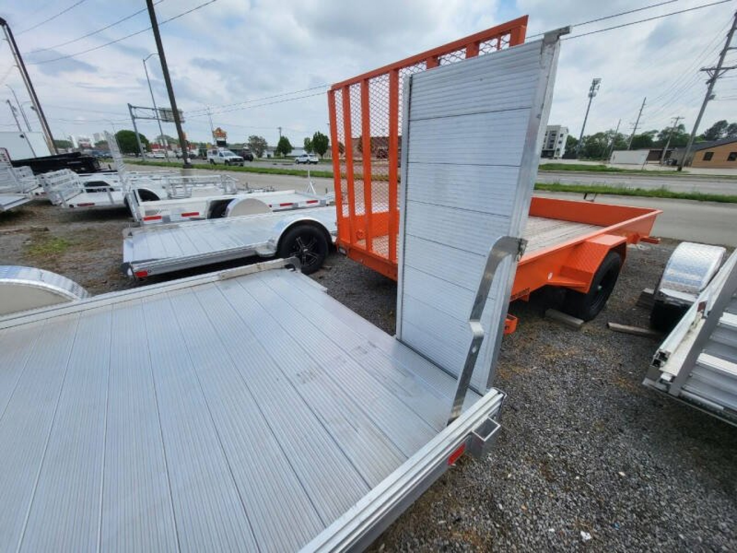 New 2023 ALLURE TRAILERS 81"X18' Tandem Axle- 7k GVWR Flatbed Trailer