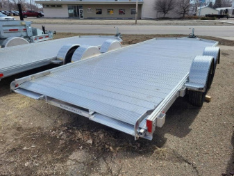 New 2023 ALLURE TRAILERS 81"X18' Tandem Axle- 7k GVWR Flatbed Trailer