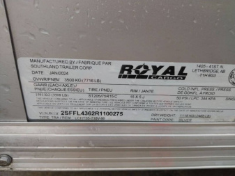 New 2024 Southland Trailers 7X16 CARGO