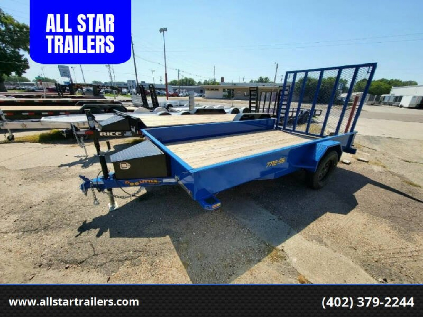 New 2023 Doolittle Trailers 77X12 UTILITY