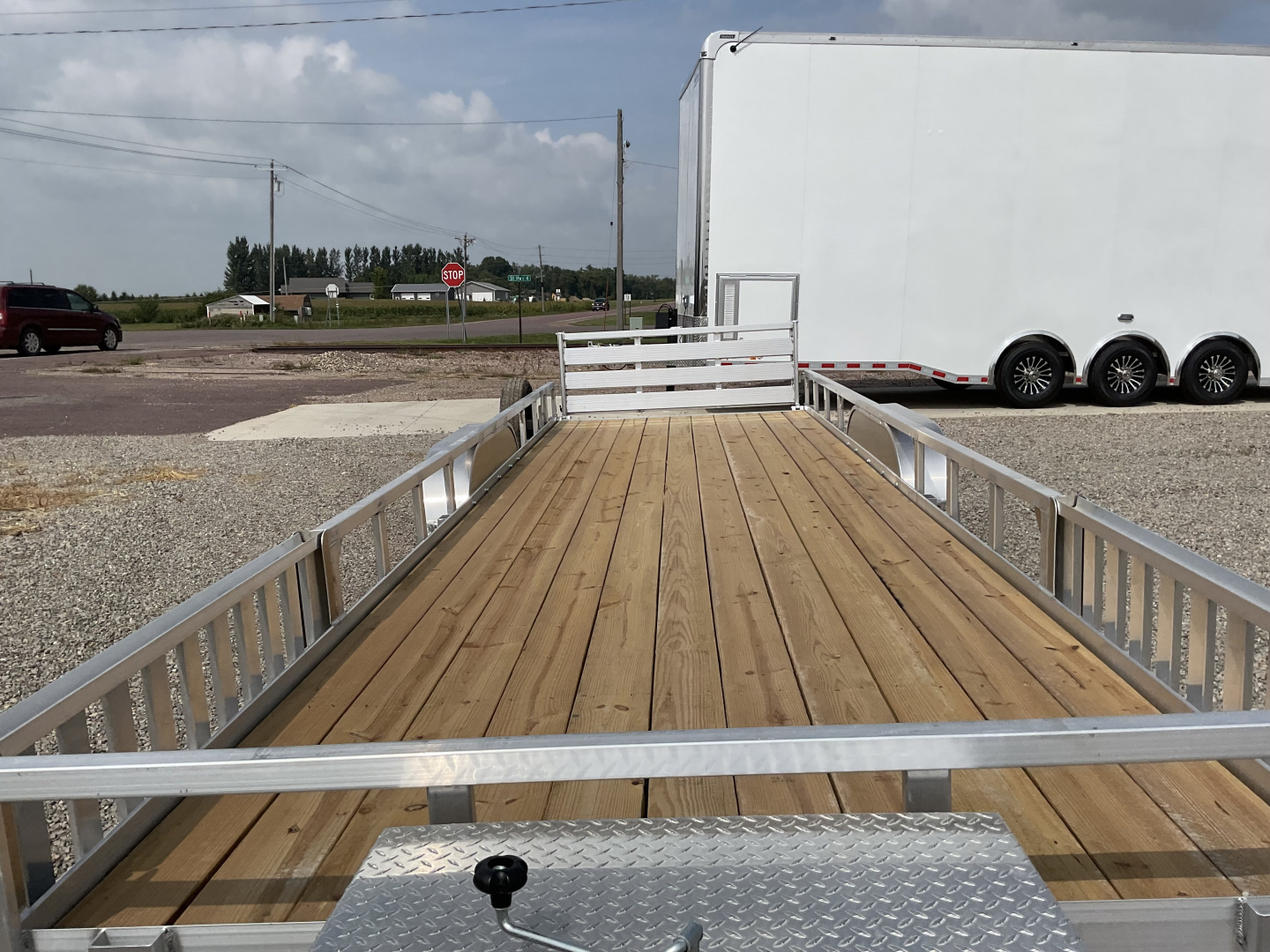 New 2026 H&H Trailers H8224TRSAV-070 Landscape Trailer