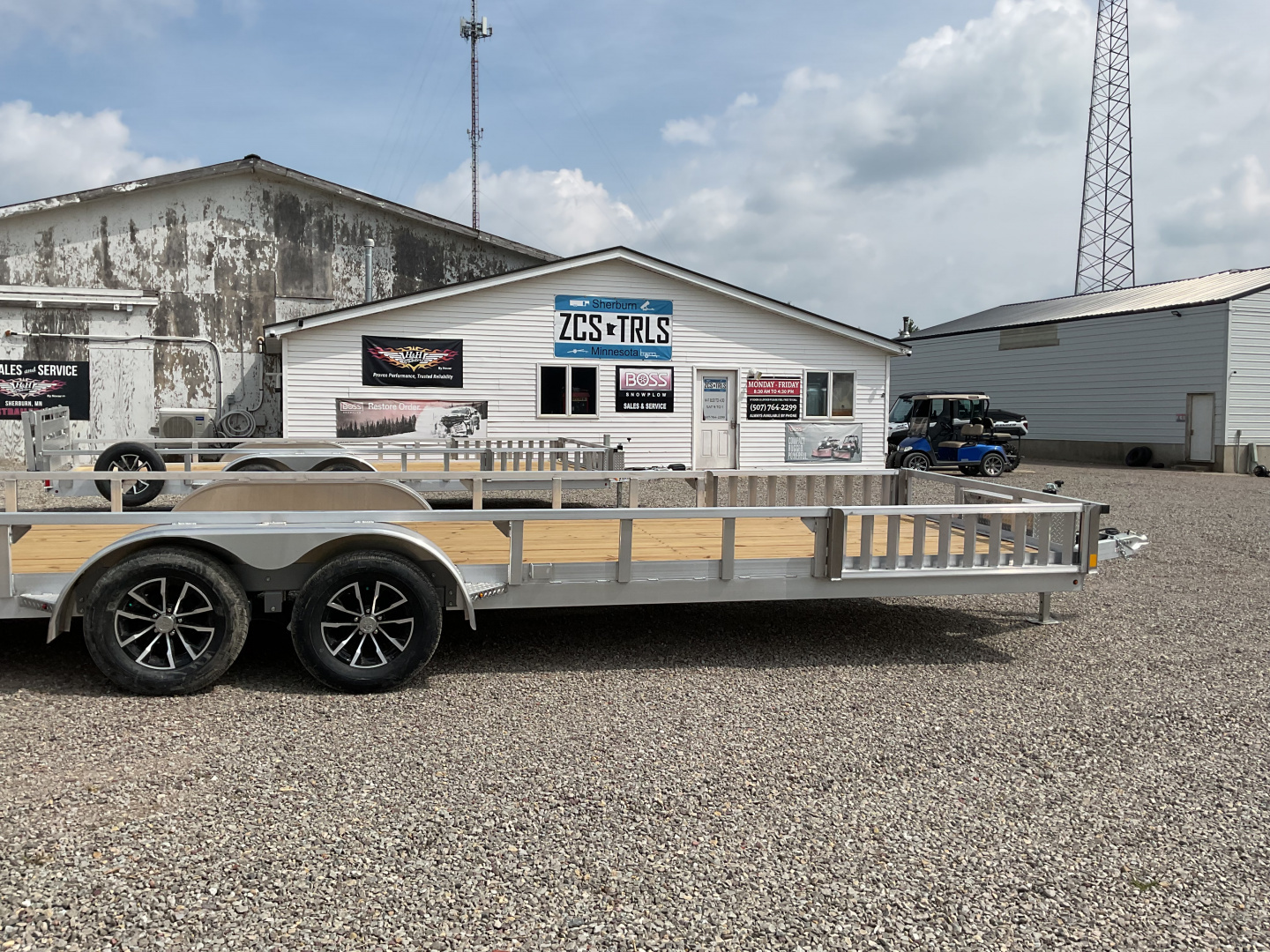 New 2026 H&H Trailers H8224TRSAV-070 Landscape Trailer