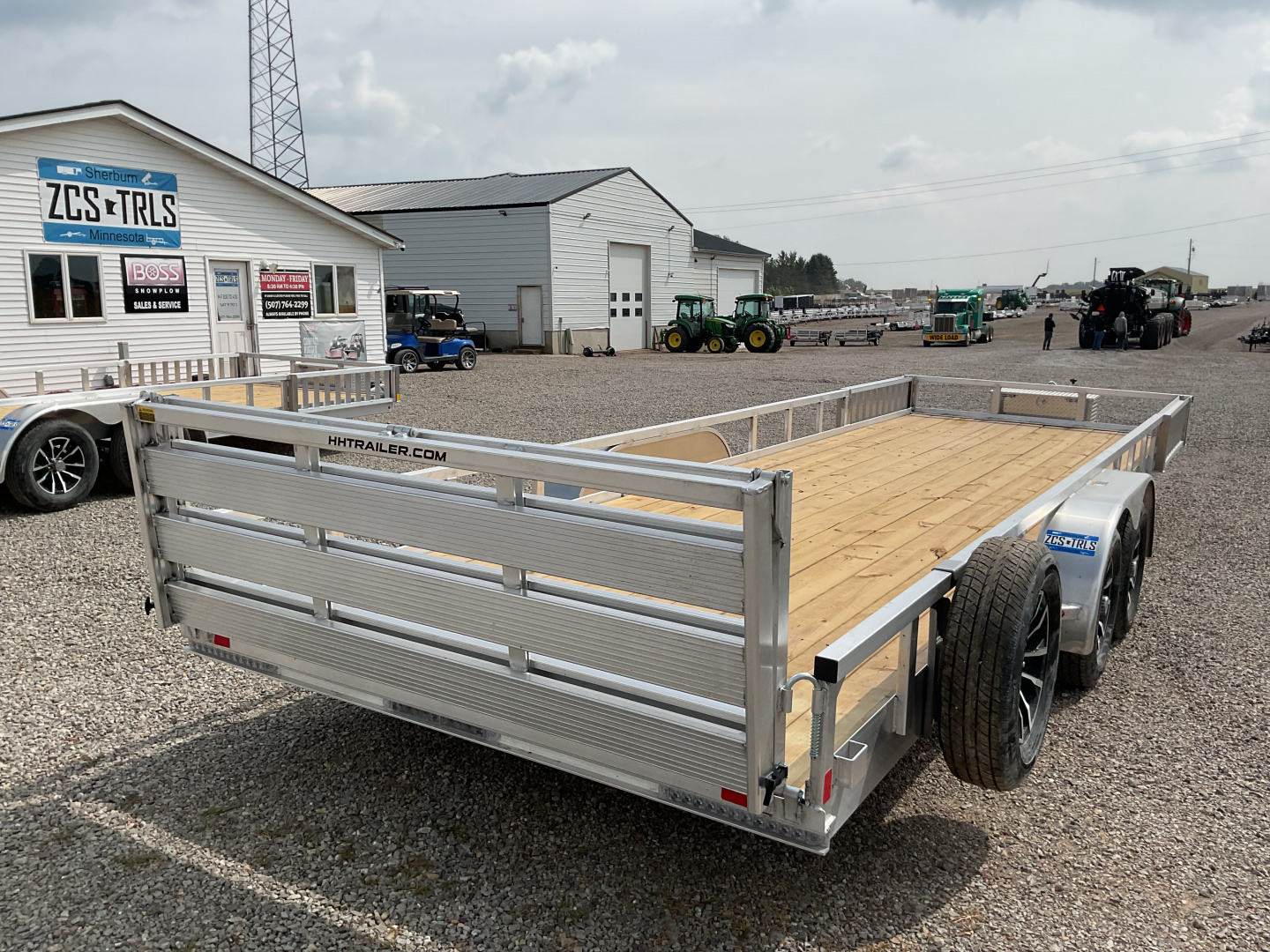 New 2026 H&H Trailers H8224TRSAV-070 Landscape Trailer