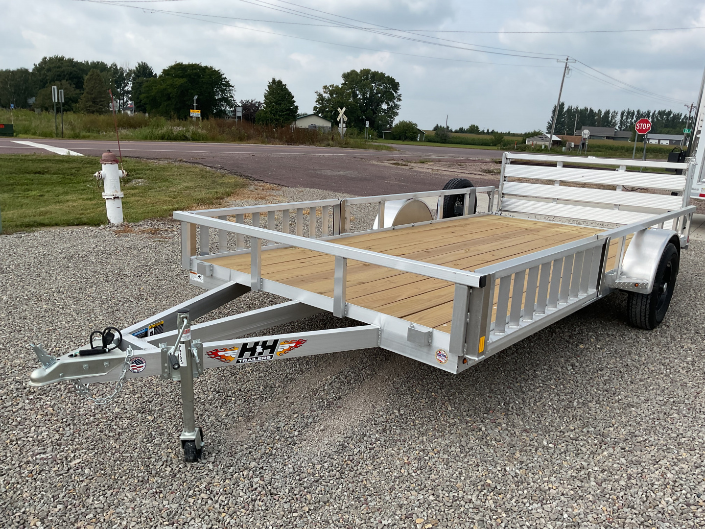 New 2026 H&H Trailers H8214RSAV-030 Utility Trailer