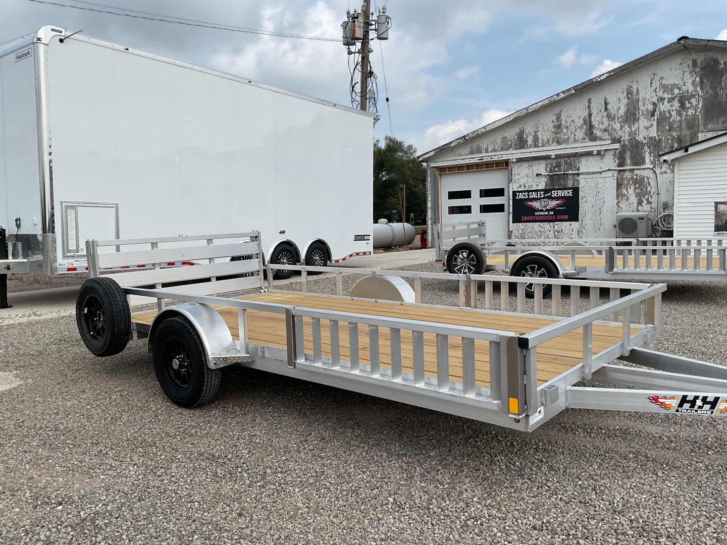 New 2026 H&H Trailers H8214RSAV-030 Utility Trailer