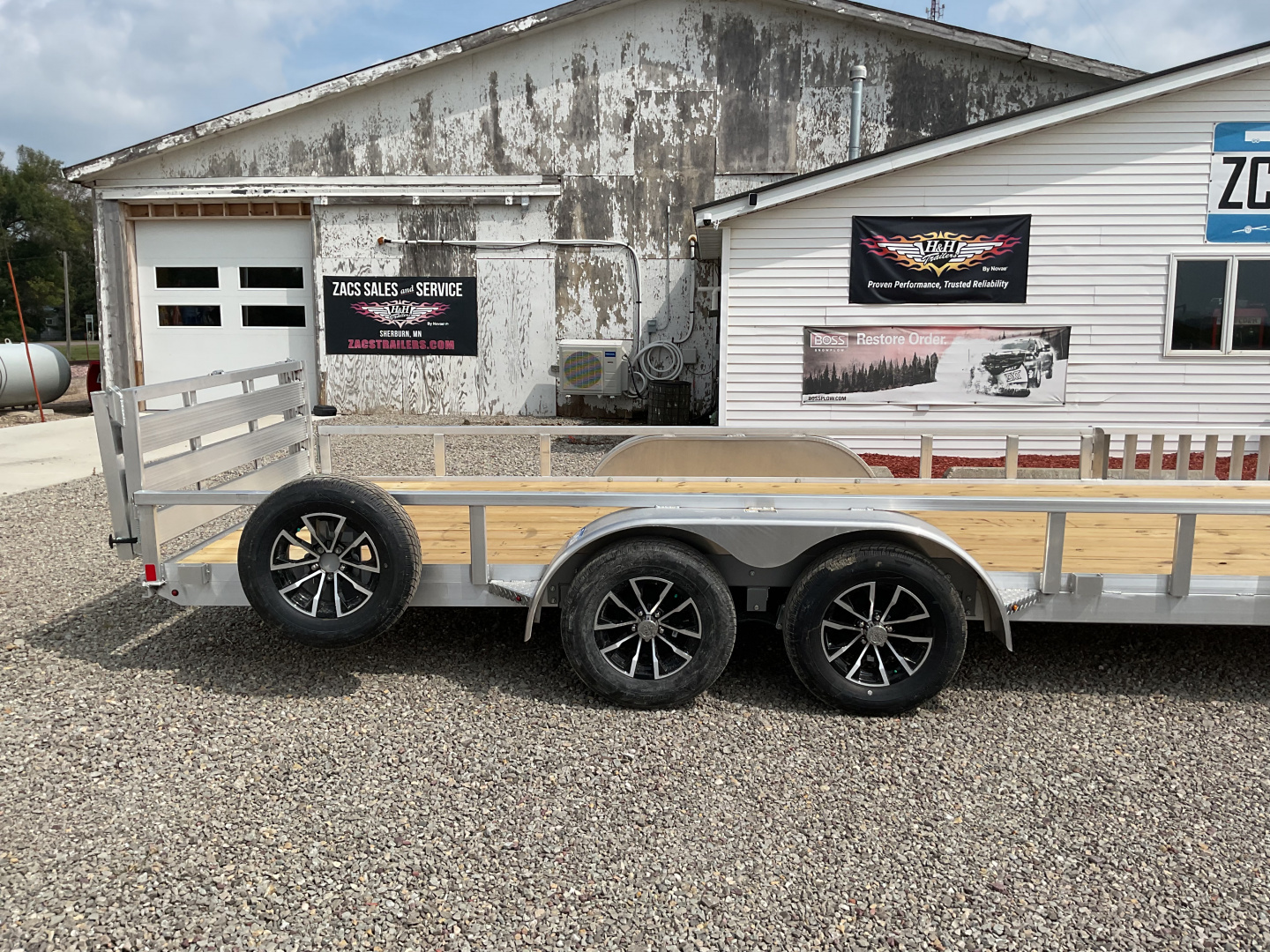 New 2026 H&H Trailers H8220TRSAV-070 Landscape Trailer