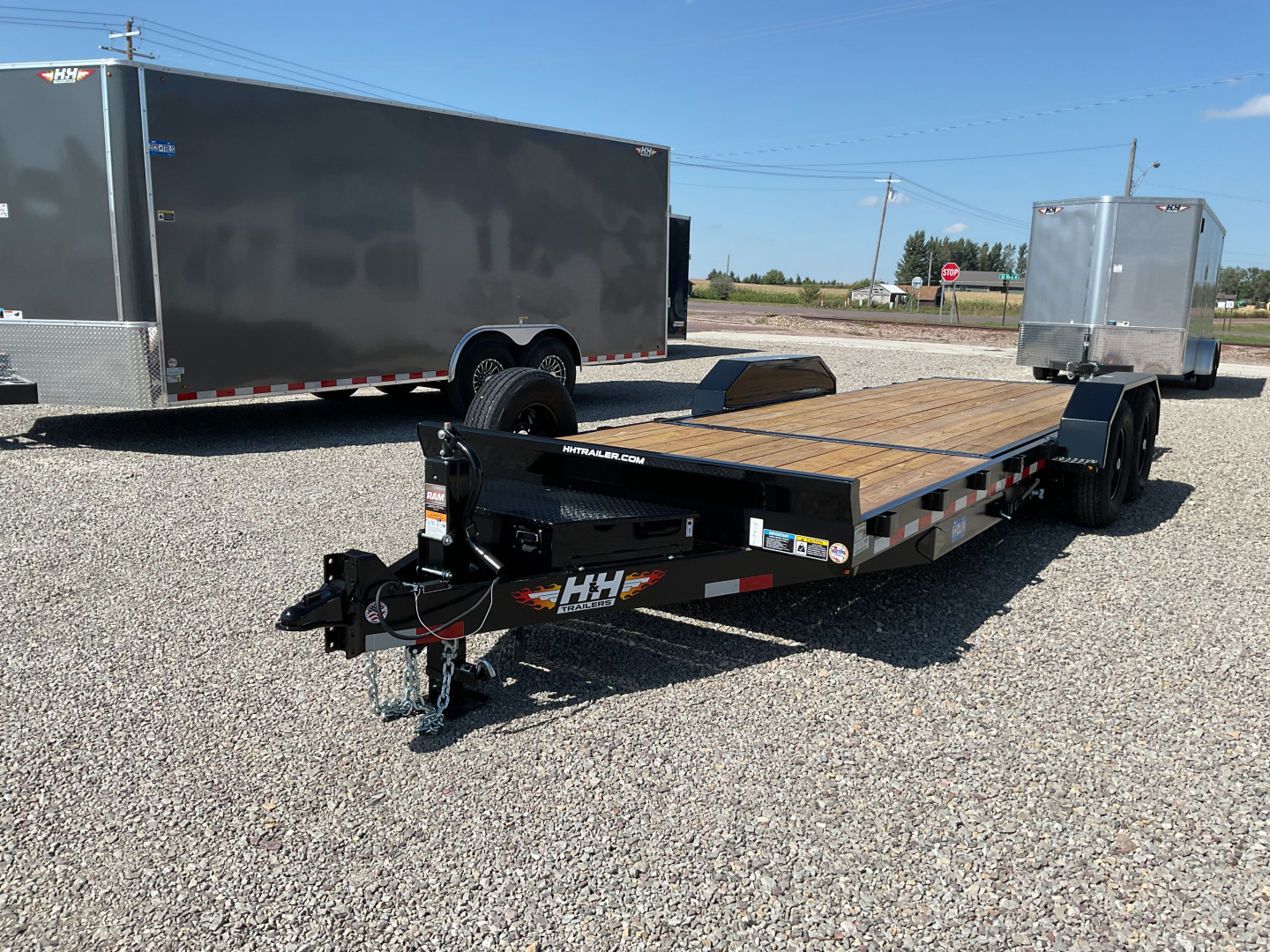 New 2026 H&H Trailers H16+6GTL-140 Tilt Trailer