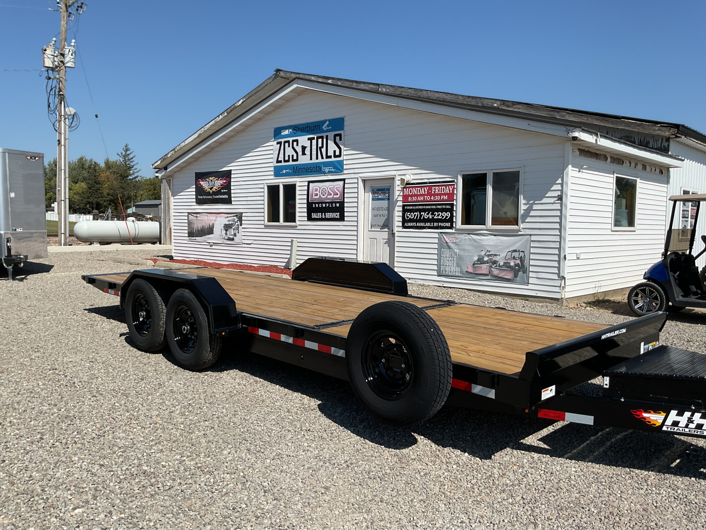New 2026 H&H Trailers H16+6GTL-140 Tilt Trailer