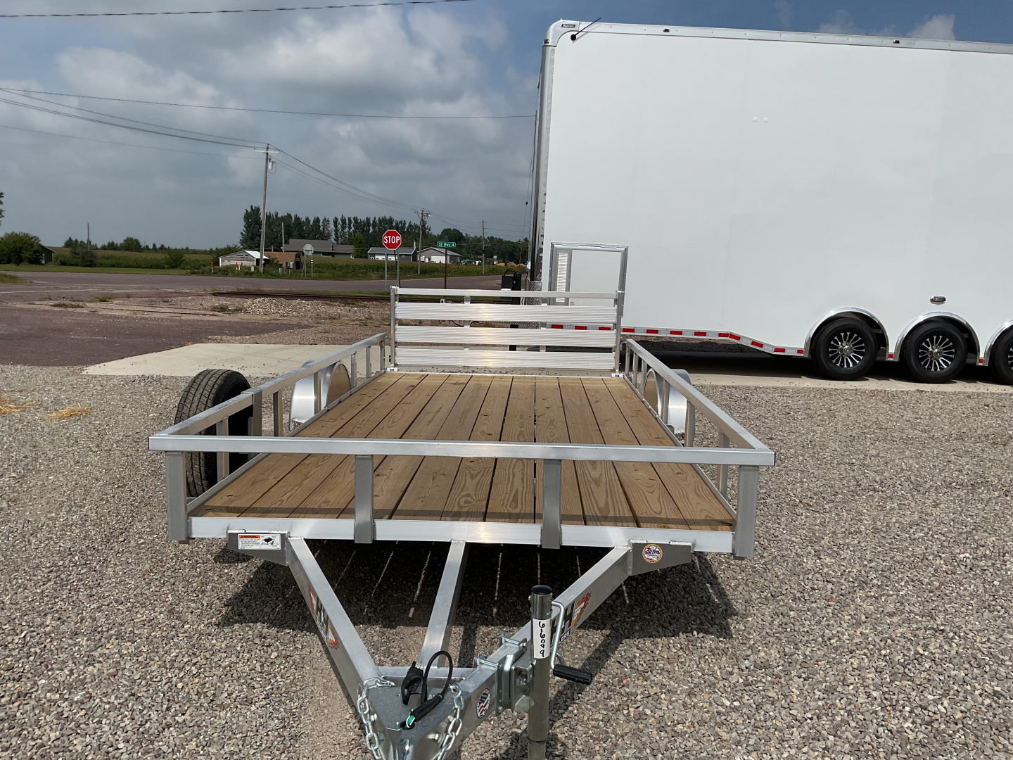 New 2026 H&H Trailers H8214RSA-030 Utility Trailer
