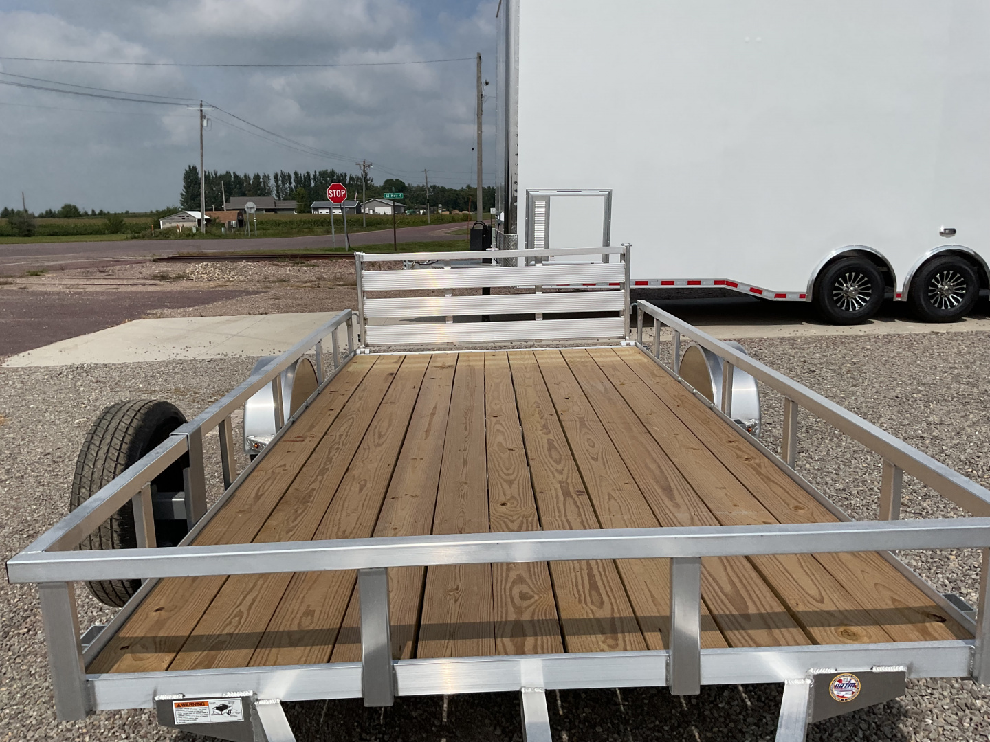 New 2026 H&H Trailers H8214RSA-030 Utility Trailer