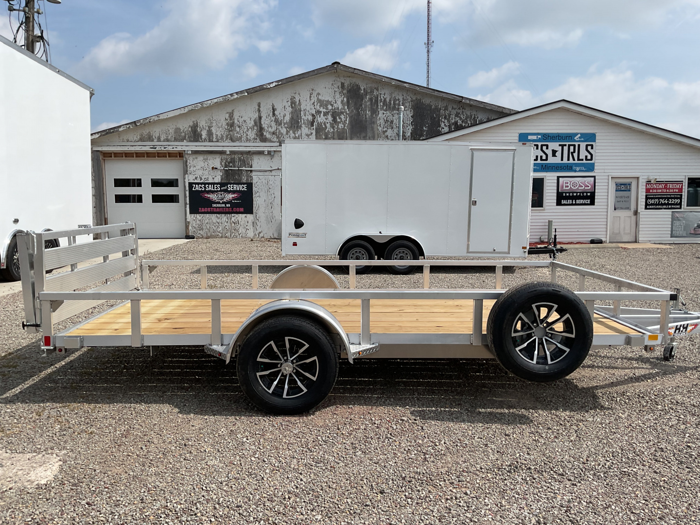 New 2026 H&H Trailers H8214RSA-030 Utility Trailer