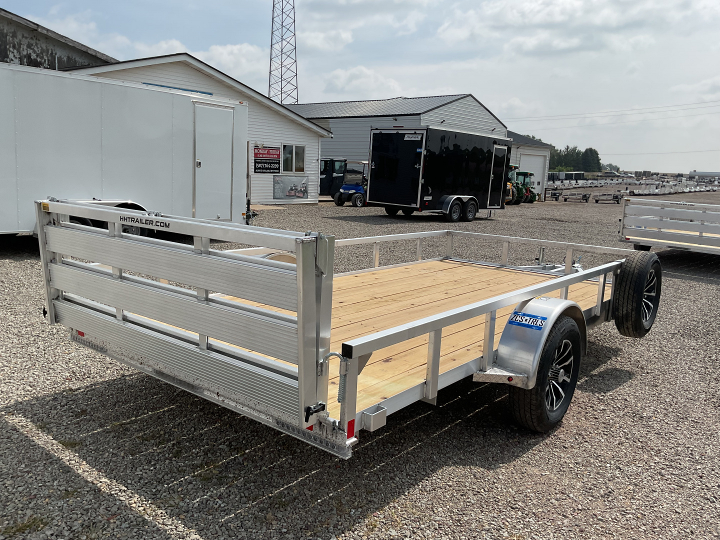 New 2026 H&H Trailers H8214RSA-030 Utility Trailer