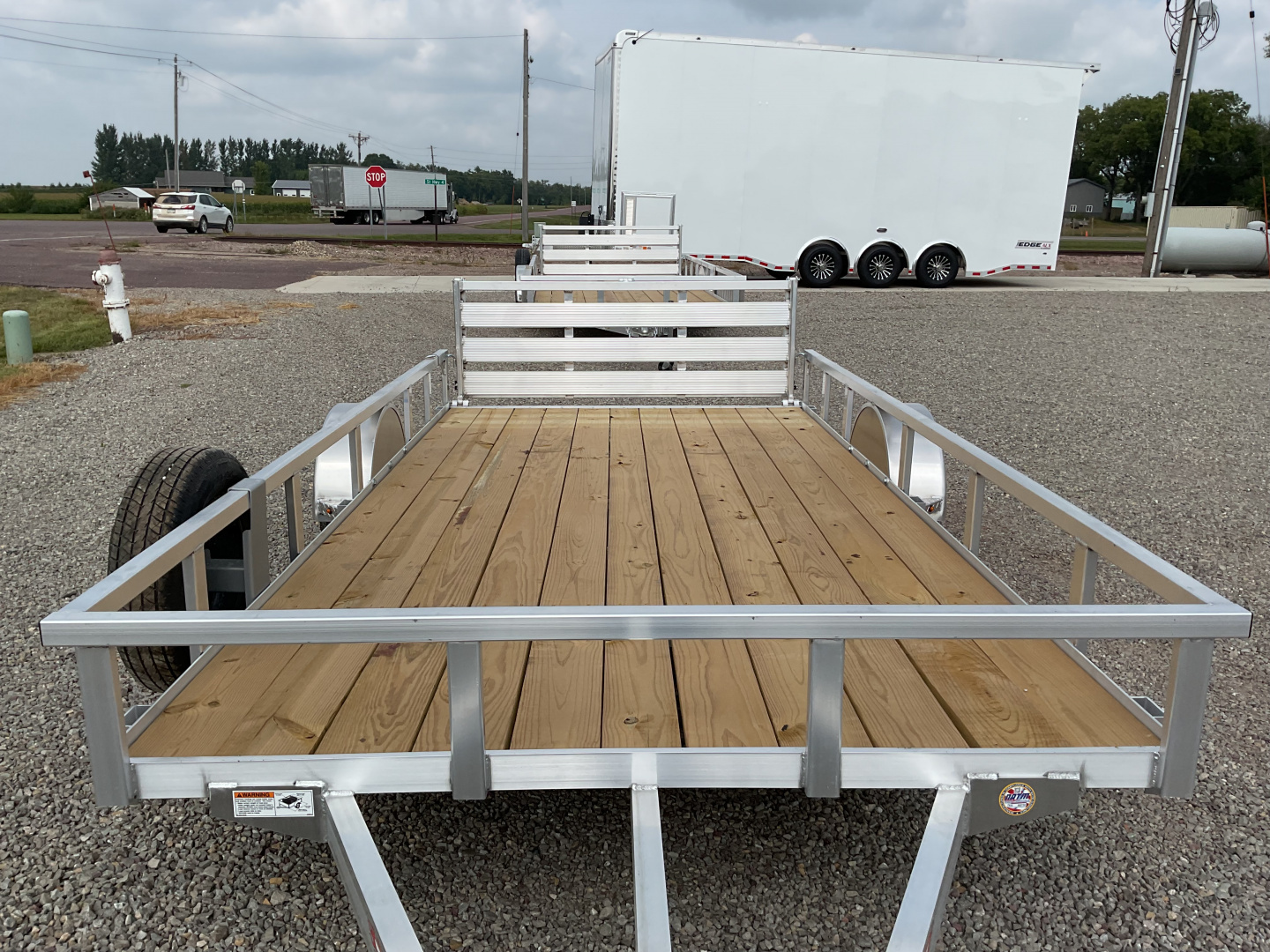 New 2026 H&H Trailers H8214RSA-030 Utility Trailer