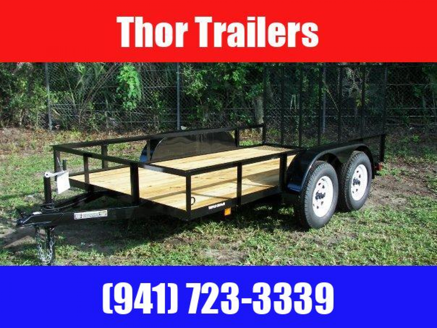 New 2026 Triple Crown Trailers 6.4X12 TA WITH RAMP Utility Trailer