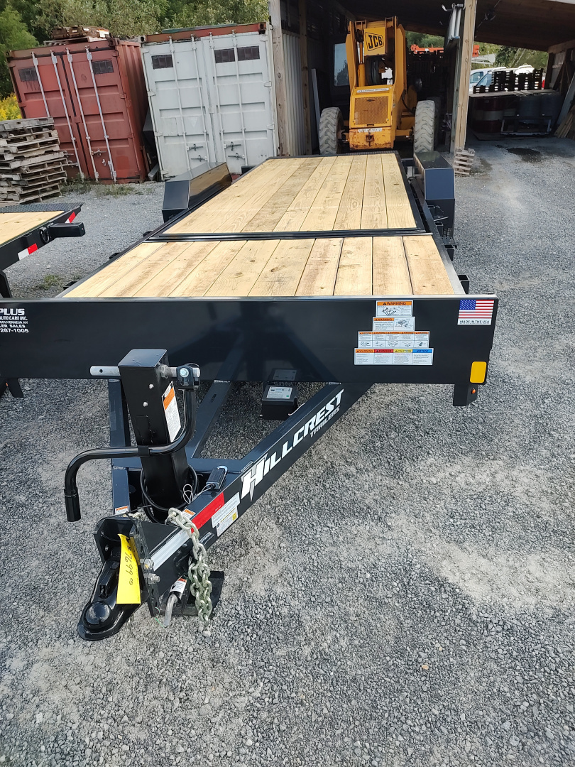 New 2026 Hillcrest Trailers 7X22 GRAVITY TILT-BED 14K Equipment Trailer