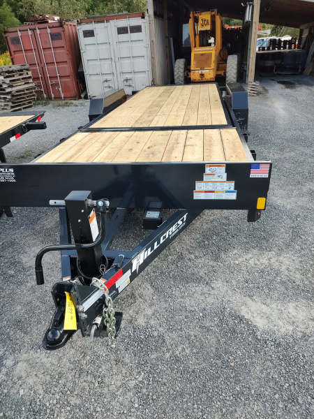 New 2026 Hillcrest Trailers 7X22 GRAVITY TILT-BED 14K Equipment Trailer