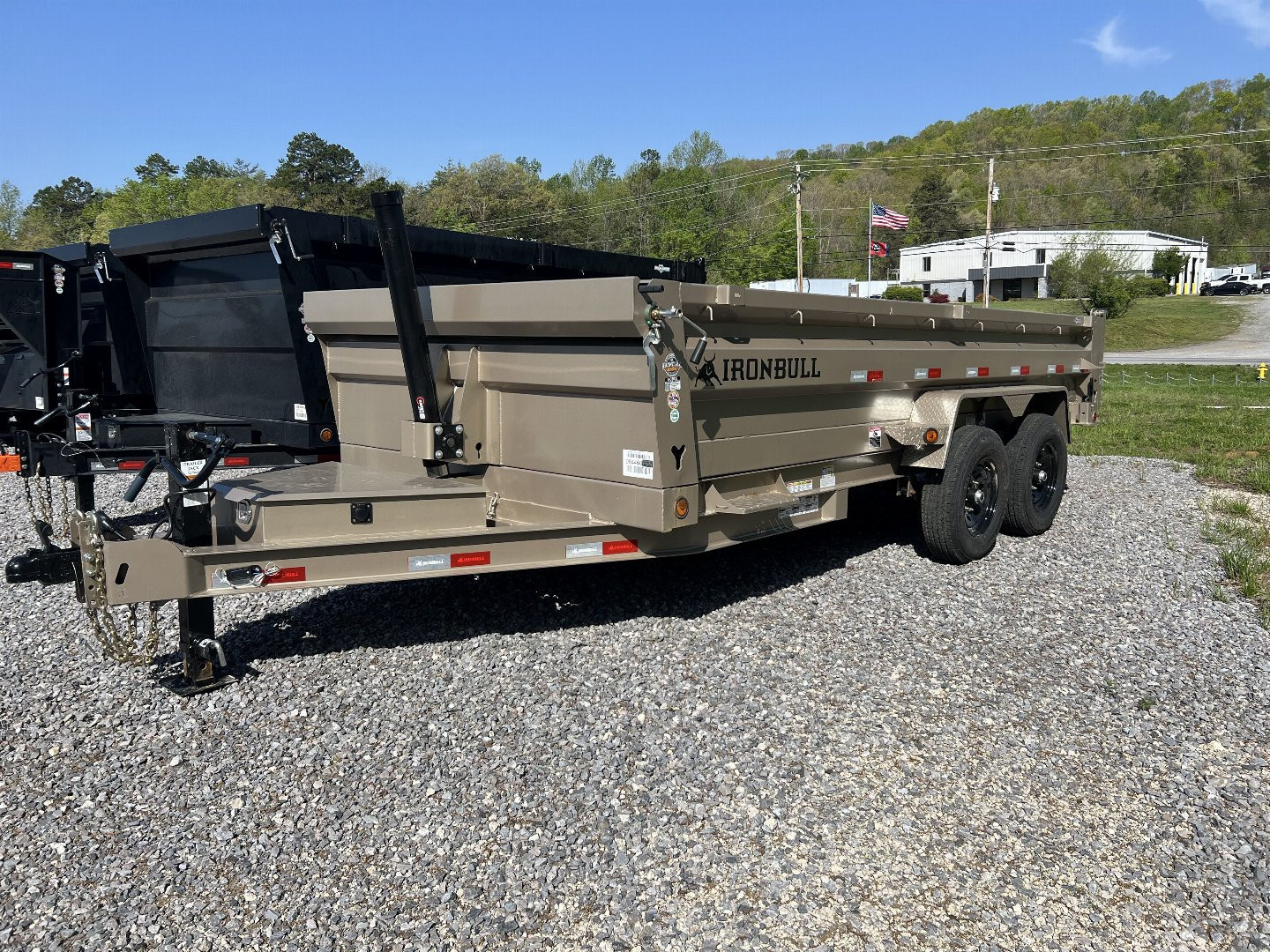 New 2026 Iron Bull DTB 83X16 TELESCOPIC Dump Trailer