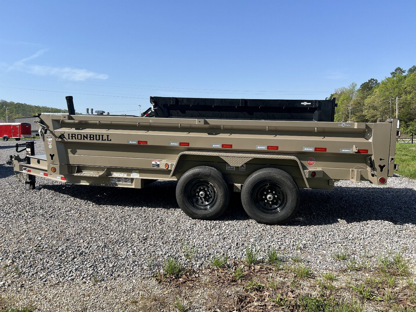 New 2026 Iron Bull DTB 83X16 TELESCOPIC Dump Trailer