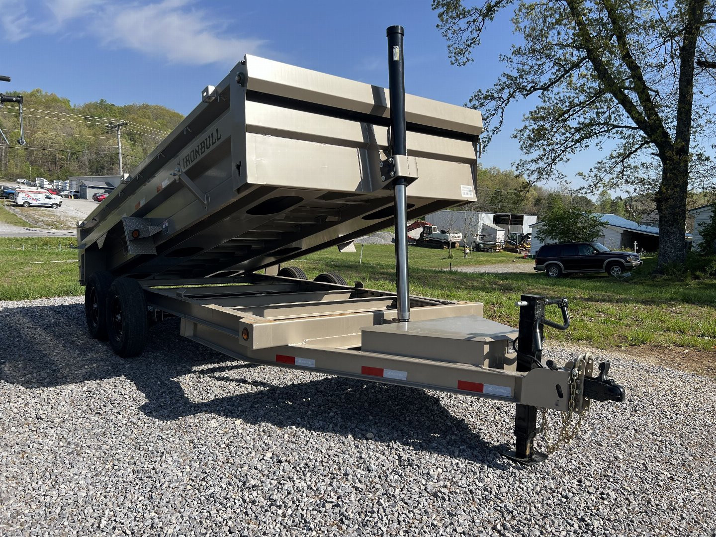 New 2026 Iron Bull DTB 83X16 TELESCOPIC Dump Trailer