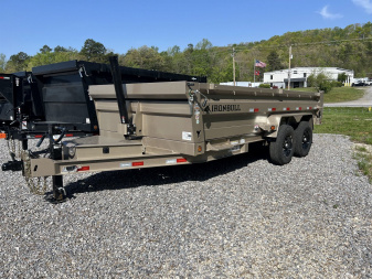 New 2026 Iron Bull DTB 83X16 TELESCOPIC Dump Trailer