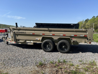 New 2026 Iron Bull DTB 83X16 TELESCOPIC Dump Trailer