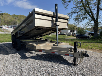 New 2026 Iron Bull DTB 83X16 TELESCOPIC Dump Trailer