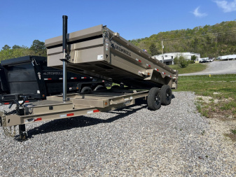 New 2026 Iron Bull DTB 83X16 TELESCOPIC Dump Trailer