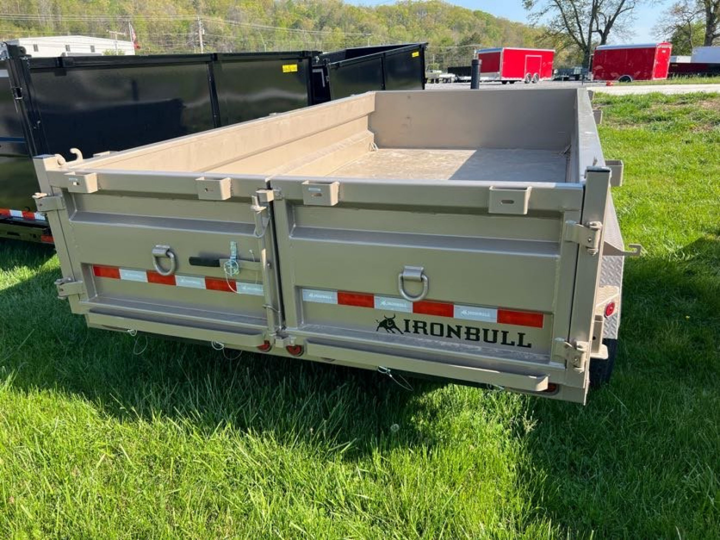 New 2026 Iron Bull DTB 83X14 TELESCOPIC Dump Trailer