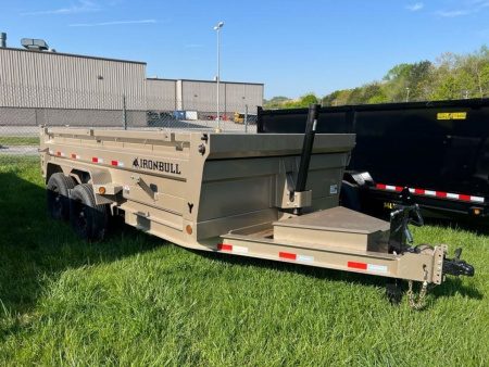 New 2026 Iron Bull DTB 83X14 TELESCOPIC Dump Trailer