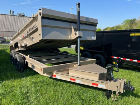 New 2026 Iron Bull DTB 83X14 TELESCOPIC Dump Trailer