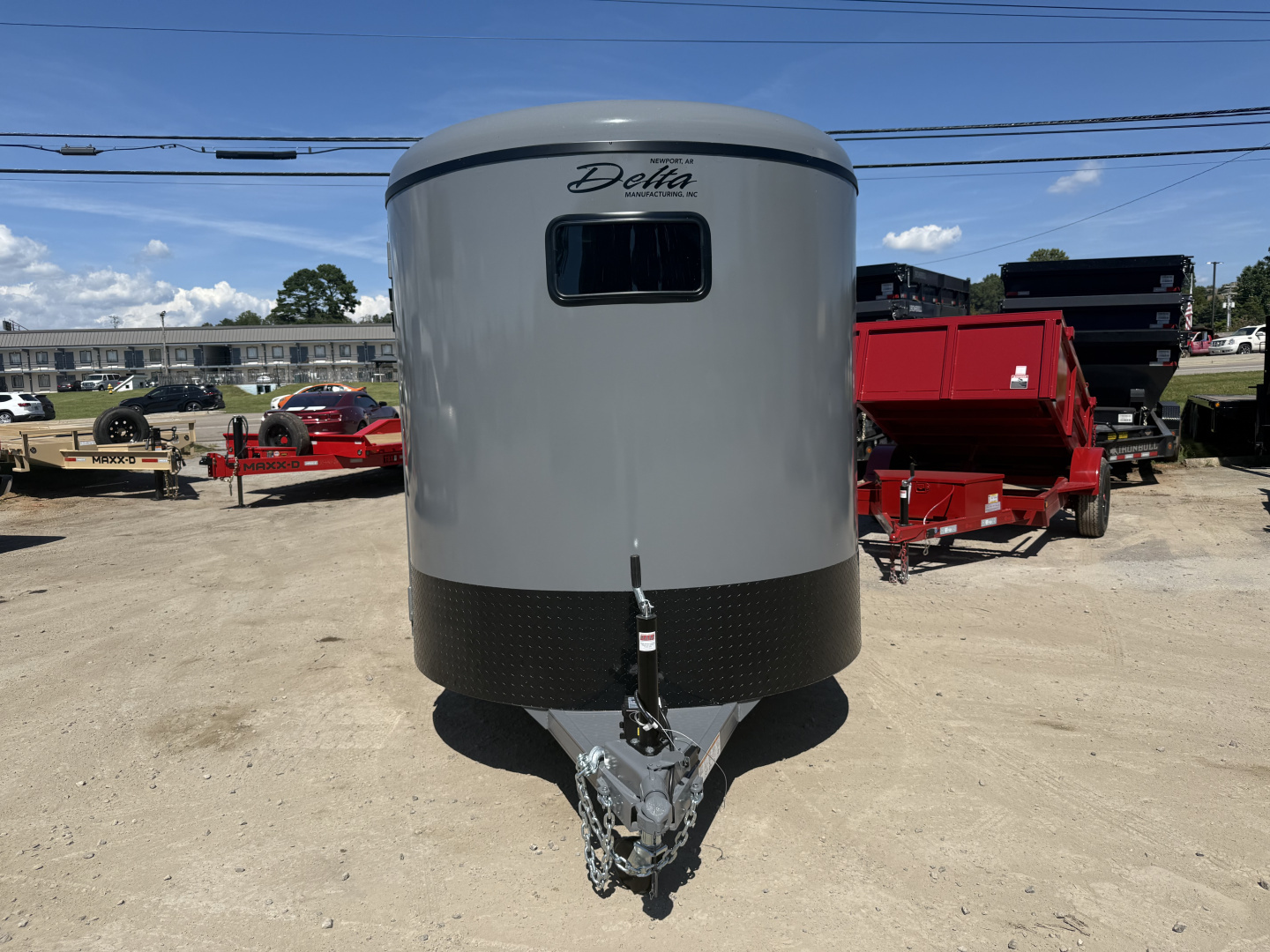 New 2025 Delta Trailers 14' 6 WIDE 6'6 TALL HORSE Stock / Stock Combo Trailer