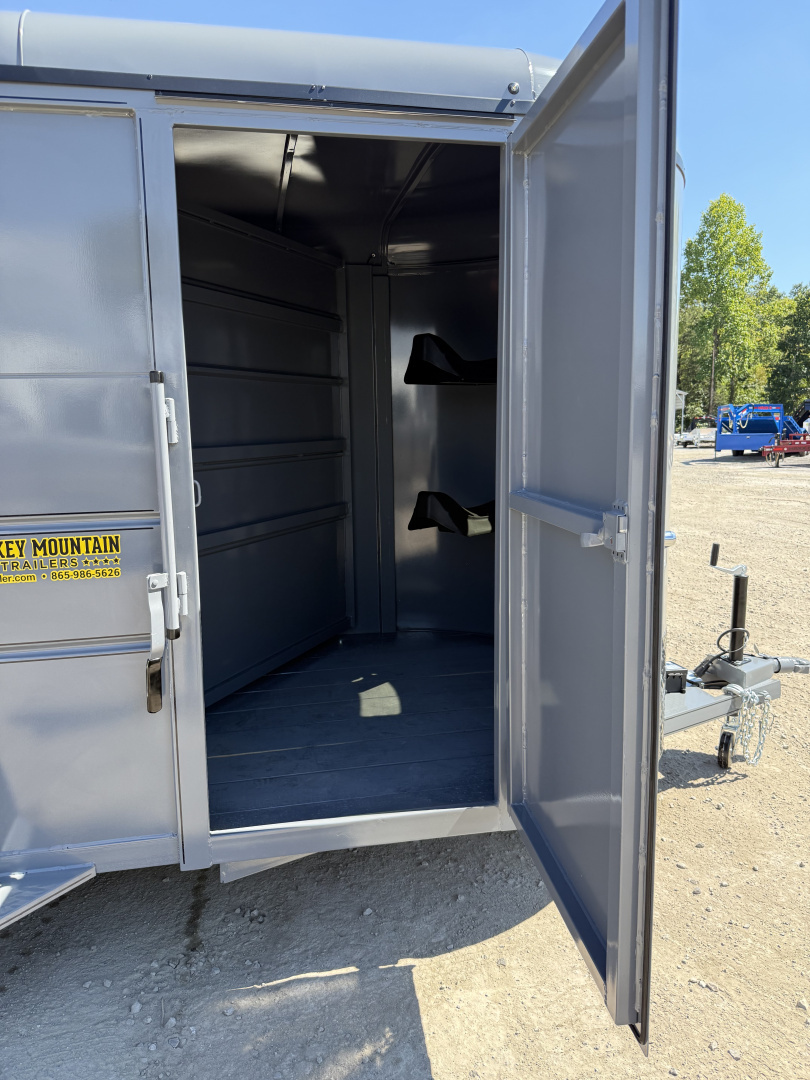 New 2025 Delta Trailers 14' 6 WIDE 6'6 TALL HORSE Stock / Stock Combo Trailer